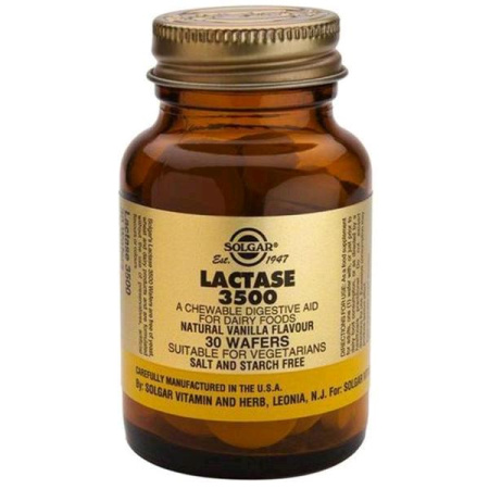 Солгар Лактаза 3500 табл. жев. 1000 мг № 30 БАД