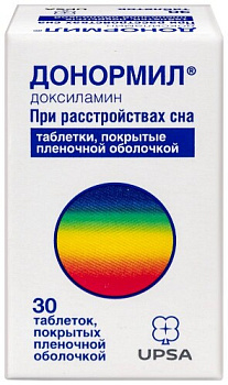 Донормил табл. п.п.о. 15 мг № 30