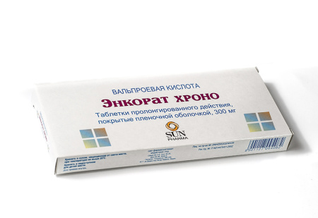 Энкорат хроно табл. с пролонг. высвоб. п.п.о. 300 мг № 30