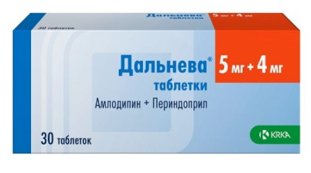 Дальнева табл. 5 мг + 4 мг № 30