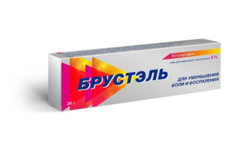 Брустэль гель для нар. прим. 5 % 30 г