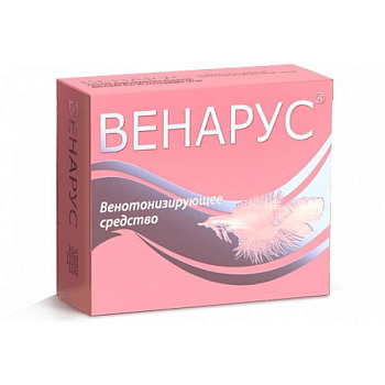 Венарус табл. п.п.о. 50 мг+450 мг № 30