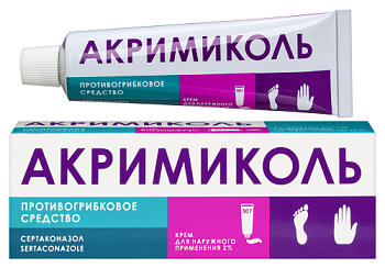 Акримиколь крем для нар. прим. 2 % 30 г