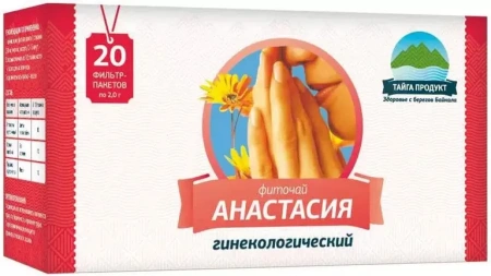 Фиточай Анастасия ф/п 2.0 г № 20 БАД