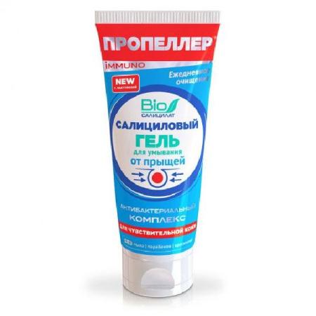 Пропеллер Гель д/умывания от прыщей д/чувств. кожи 100 мл 