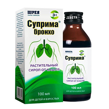 Суприма-Бронхо сироп 100 мл Суприма-Бронхо сироп 100 мл