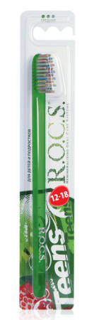 Зубная щетка Рокс Tинс для детей и подростков от 12 до 18 лет средняя