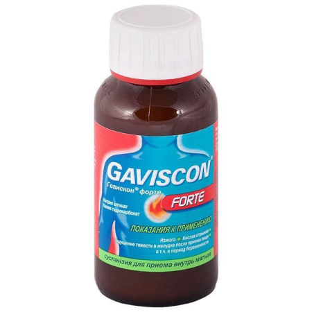 Гевискон форте сусп. для приема внутрь мята 150 мл
