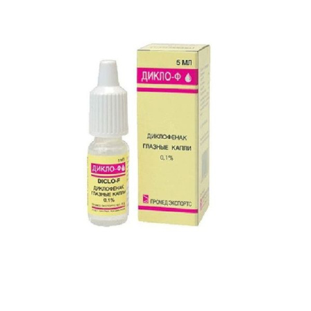 Дикло-Ф капли глазн. 0.1 % 5 мл