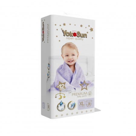 Подгузники-Трусики ЙокоСан премиум ХL 12-20 кг № 38