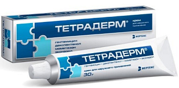 Тетрадерм крем для нар. прим. 0.05 % 30 г Тетрадерм крем для нар. прим. 0.05 % 30 г