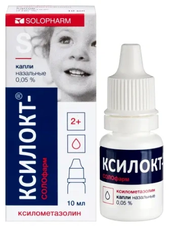 Ксилокт-СОЛОфарм капли наз. 0.05 % 10 мл фл-кап