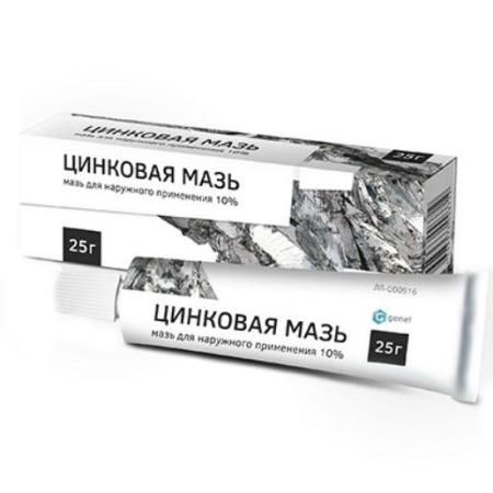 Цинковая мазь для нар. прим. 10 % 25 г