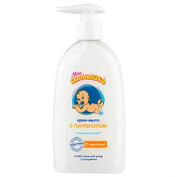 Крем-мыло Мое солнышко с пантенолом 300 мл