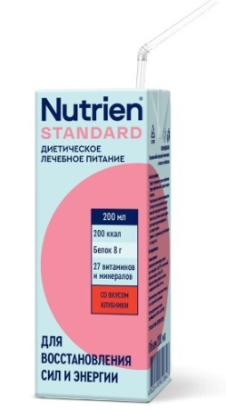 Нутриэн стандарт продукт спец для диет лечебного питания вкус клубники 200 мл