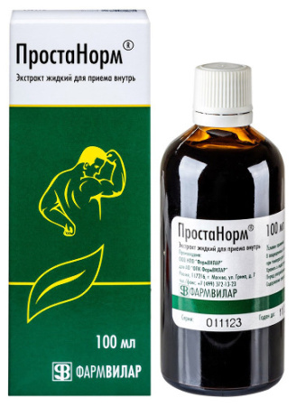 ПростаНорм экстракт для приема внутрь жидкий 100 мл