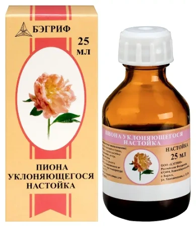 Пиона уклоняющегося настойка 25 мл