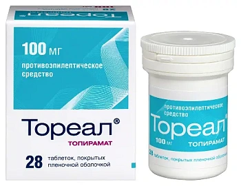 Тореал табл. п.п.о. 100 мг № 28