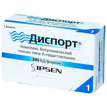 Диспорт лиоф. для приг. р-ра д/ин. 300 ЕД № 1