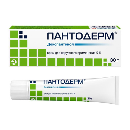 Пантодерм крем для нар. прим. 5 % 30 г