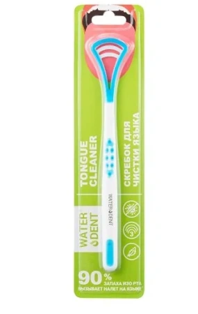 Скребок Вотердент для чистки языка