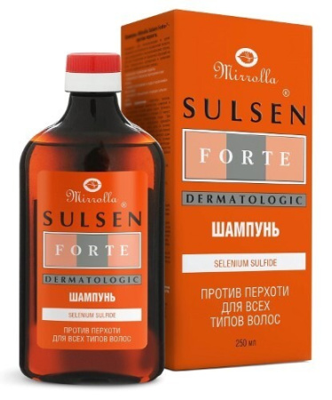 Мирролла сульсен форте Шампунь против перхоти 250 мл