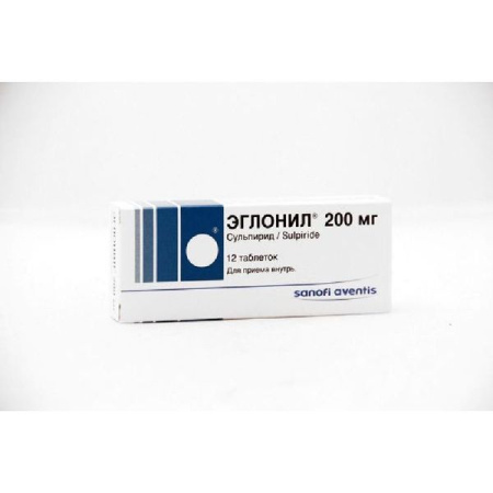 Эглонил табл. 200 мг № 12