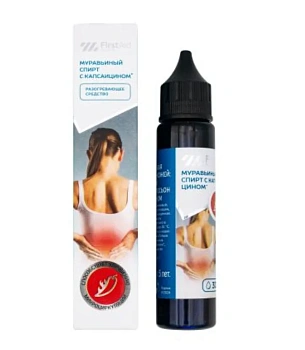Лосьон Муравьиный спирт с капсаицином Ферстэйд 30 мл