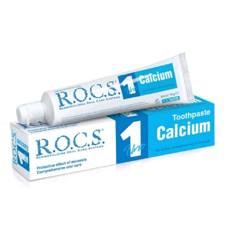 Зубная паста Рокс Уно кальций 74 г