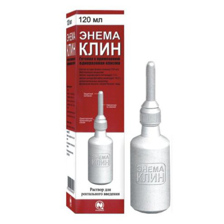 Энема Клин р-р для рект. введ. 120 мл
