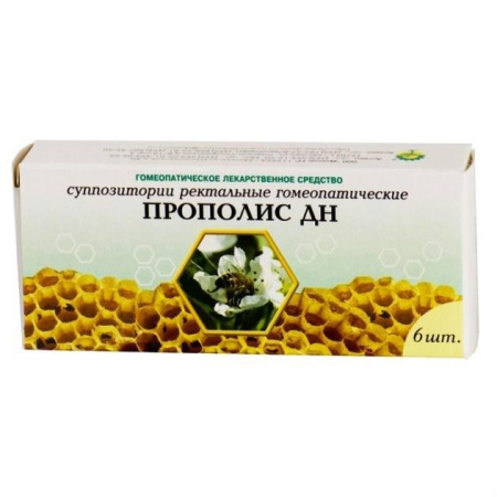 Прополис ДН супп. рект. гомеопат. № 6