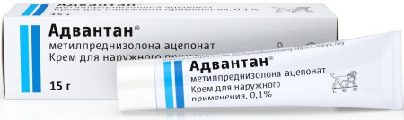 Адвантан крем для нар. прим. 0.1 % 15 г Адвантан крем для нар. прим. 0.1 % 15 г