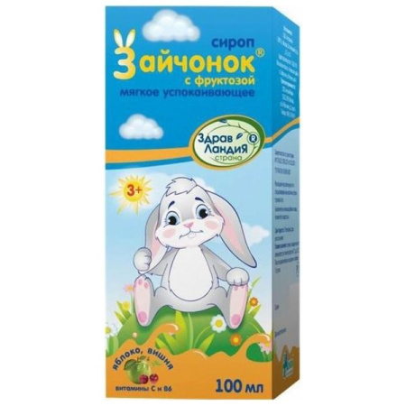 Сироп Зайчонок успокаивающий Страна Здравландия 100 мл БАД