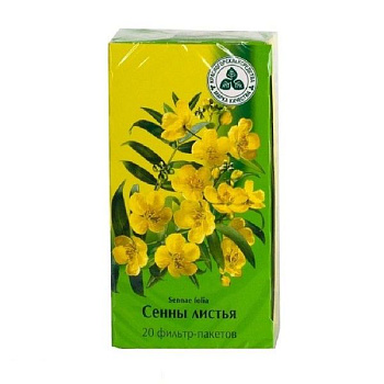 Сенна листья ф/п 1.5 г № 20 Сенна листья ф/п 1.5 г № 20