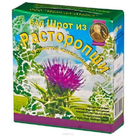 Расторопша шрот 100 г БАД