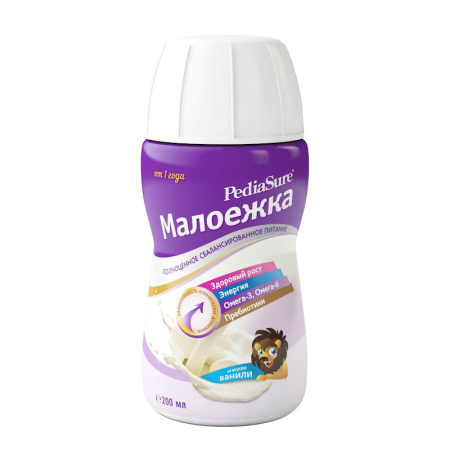 Педиашур смесь Малоежка от 1-10 лет 200 мл ваниль