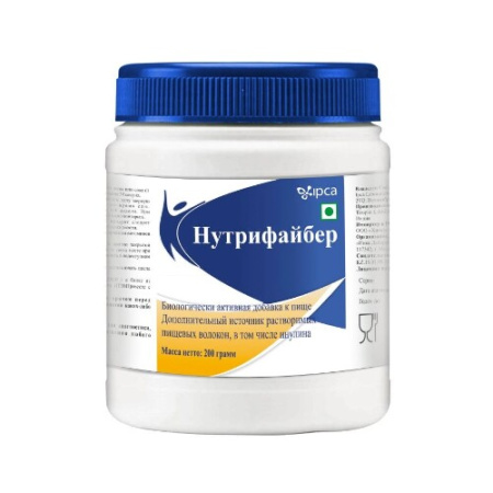 Нутрифайбер пор. для приема внутрь 200 г с мерной ложкой 4.5г БАД