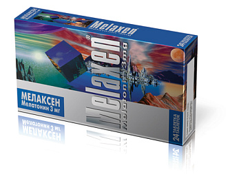 Мелаксен табл. п.п.о. 3 мг № 24