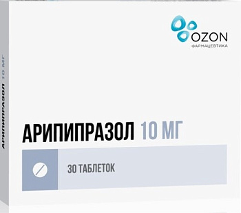 Арипипразол табл. 10 мг № 30