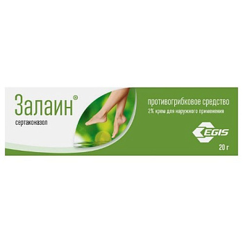 Залаин крем для нар. прим. 2 % 20 г