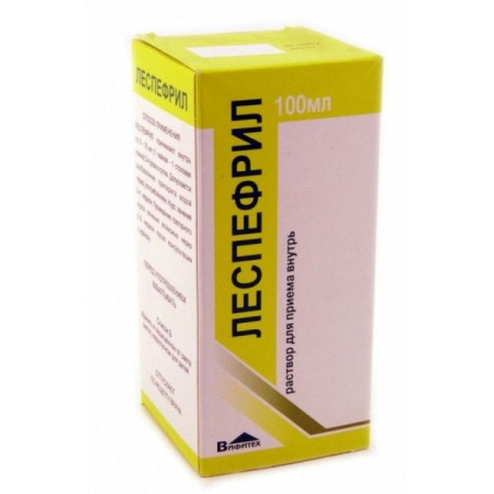 Леспефрил р-р для приема внутрь 100 мл Леспефрил р-р для приема внутрь 100 мл