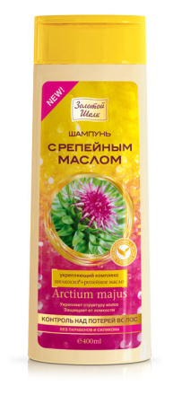 Шампунь Золотой шелк контроль над потерей волос 400 мл