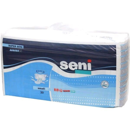 Подгузники для взрослых Супер сени малые р.S 55-80 см № 30