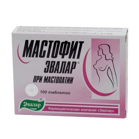 Мастофит Эвалар 0.2 г табл. № 100 БАД Мастофит Эвалар 0.2 г табл. № 100 БАД