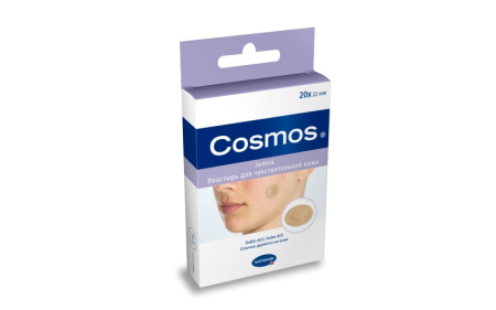 Пластырь Космос Сенситив Jemna нестер. круглый 22 мм № 20