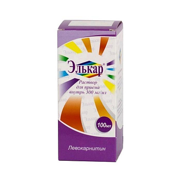 Элькар р-р для приема внутрь 300 мг/мл 100 мл