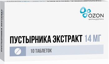 Пустырника экстракт табл. 14 мг № 10