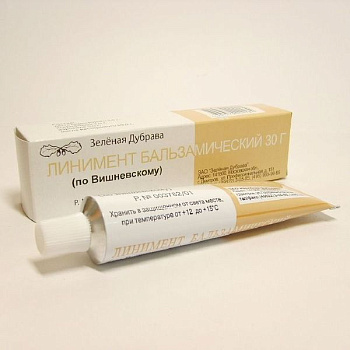 Линимент бальзамический по Вишневскому линим. для нар. прим. 30 г