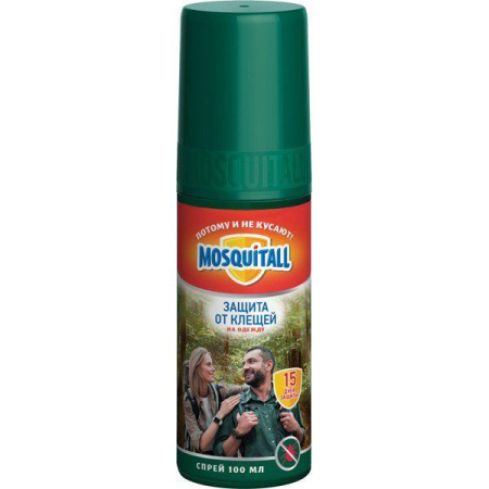 Средство репеллентное Москитол Специальная защита от клещей спрей 100 мл