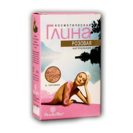 Глина розовая космет. 100 г
